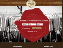 Tablet Screenshot of cigarcitybrewing.com